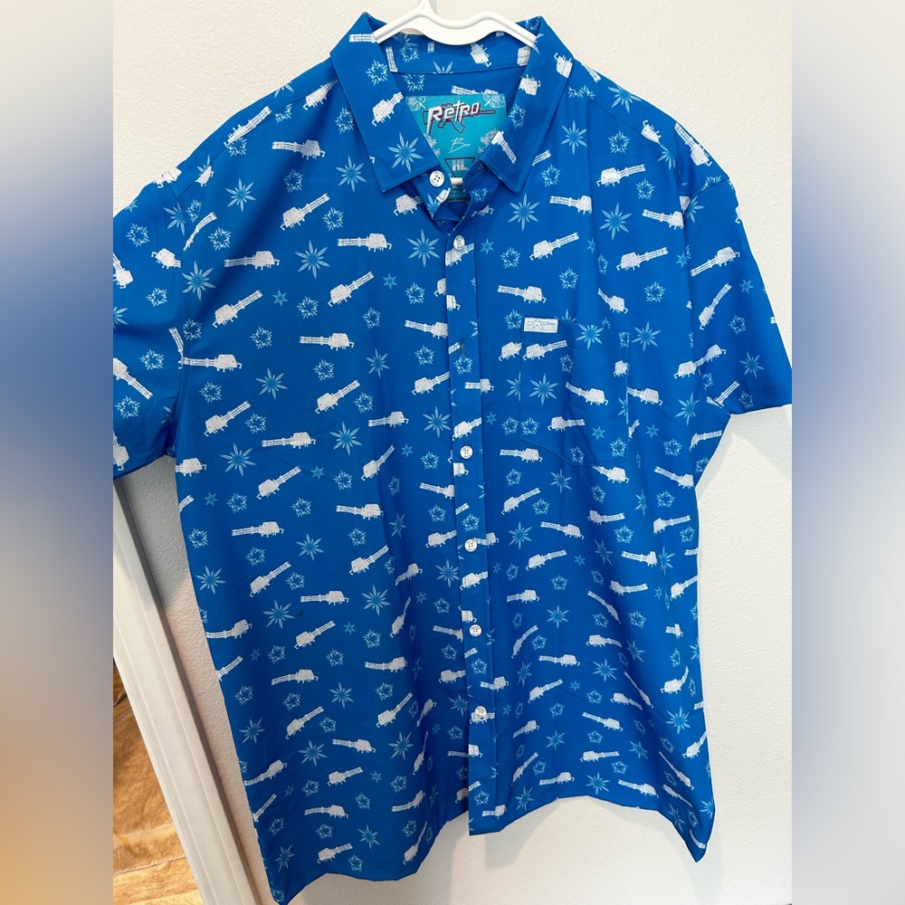 Retro Rifle Button Up